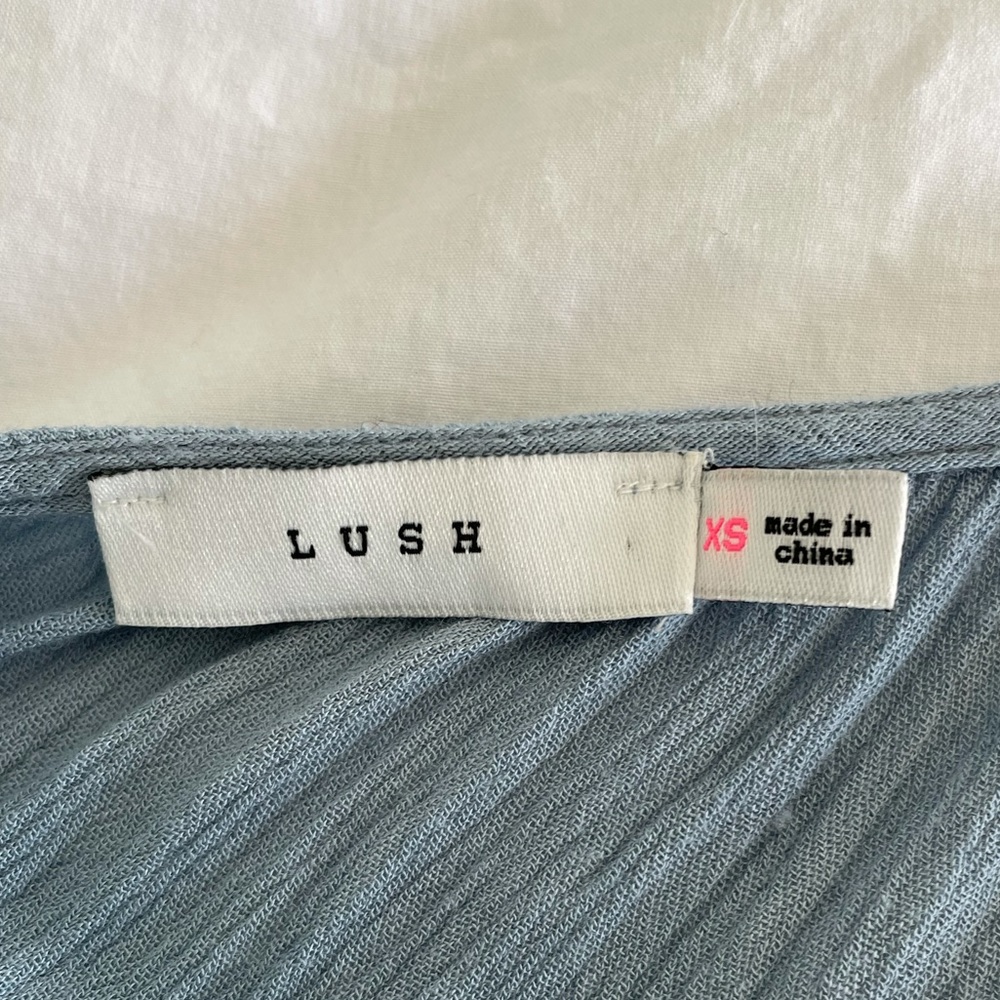 CLOSET SALE- LUSH Off the Shoulder Romper - Picture 3 of 3